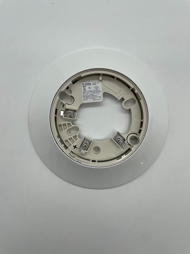 Notifier B300-6 Standard Flanged Detector Base, White