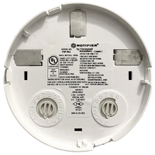 Notifier FSP-951 Intelligent Addressable Photoelectric Smoke Detector